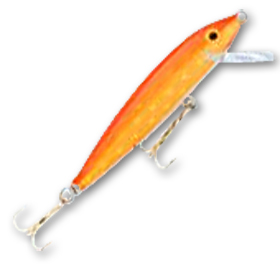 Воблер Rapala юбилейный LR100 (5,3г) RIS